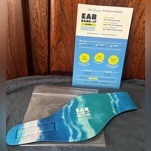Ear Band-It Ultra Swimming Lg. Headband, helps with swimmers ear/infections, new